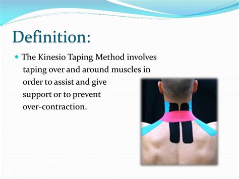 Ppt Kinesio Taping Powerpoint Presentation Id 1942309