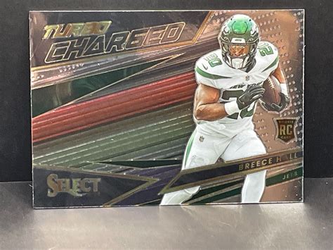 Select Turbo Charged Breece Hall Rookie Rc New York Jets