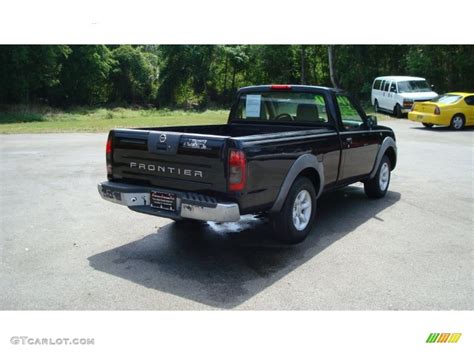 2001 Super Black Nissan Frontier XE Regular Cab 63243047 Photo 3