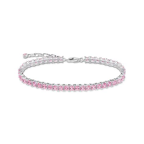 Tennisarmband Rosa Stenar Thomas Sabo Snabb Frakt Nordicspectra Se