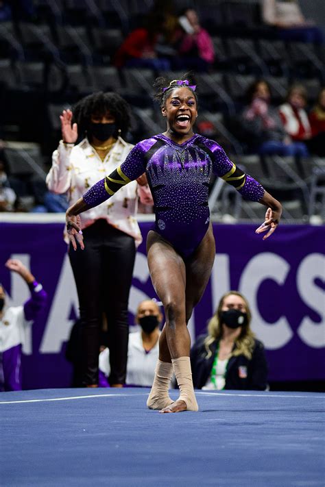 How an LSU Gymnastics floor routine comes together