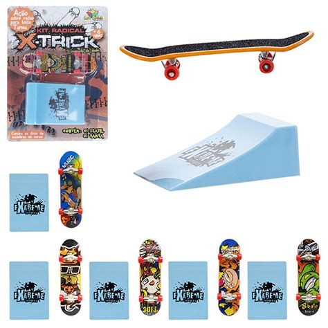 Mini Skate De Dedo Profissional Brinquedo Infantil Radical Xtreme