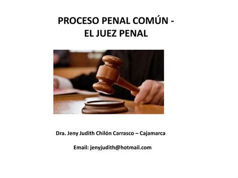 Proceso Penal N Y El Juez Penal Ppt Descarga Gratuita