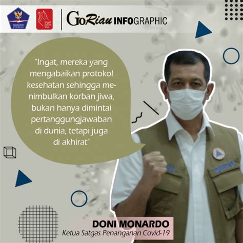 Goriau Infografis Ingat Mereka Yang Mengabaikan Protokol Kesehatan