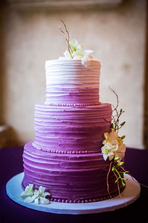 Three Tier Purple Ombre Cake Photographer Artessa Photography Read