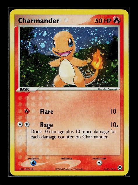 Mavin Pokemon Card Charmander Ex Firered Leafgreen Holo