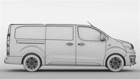 Toyota Proace Van L3 2017 3d Model By Creator 3d