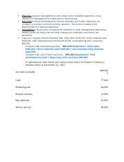 Managerial Accounting Chapter 14 Quiz WileyPlus Docx Planning