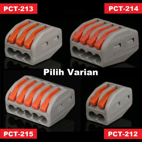 Jual Connector Terminal Pct Konektor Kabel Pin M Wago