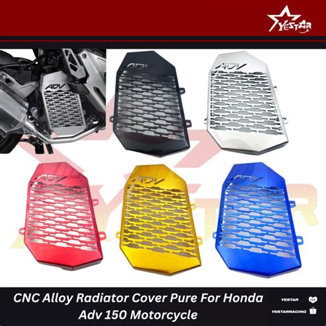 YeStar COD 1 Pc Alloy Honda ADV 150 Radiator Cover Pure Motorcycle