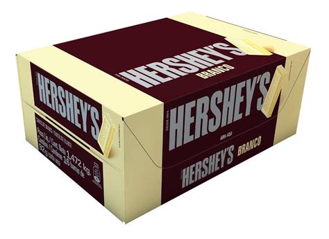 Display Barra Hershey S Chocolate Branco Un G Mercado Livre