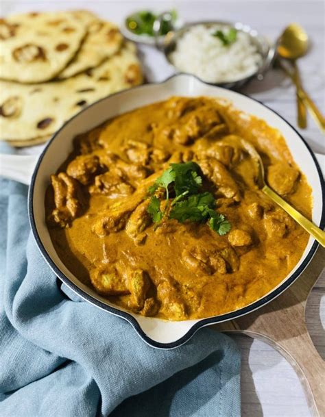 Butter Chicken With Garlic Naan Recipe Plan To Eat