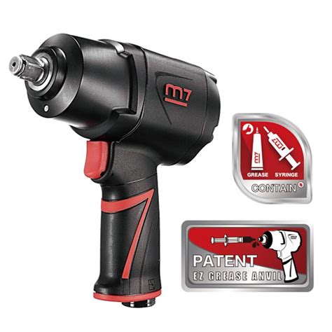 M7 NC 4255QH AIR IMPACT WRENCH 1 2 DRIVE TWIN HAMMER EZ GREASE 1200FT