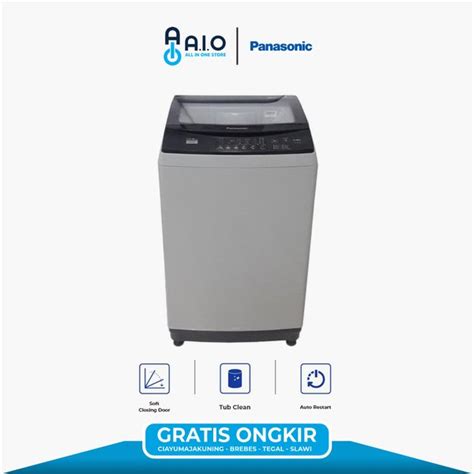 Jual Panasonic Mesin Cuci Top Loading Kg Na F Mb Wsg Promo Gratis