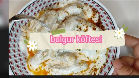 Bulgur ve unun varsa akşama yemeğin hazır Erzurum usulü bulgur köftesi