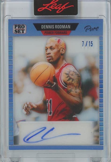 ミントモール MINT 池袋店 2023 Leaf Pro Set Pure Dennis Rodman Autograph Blue