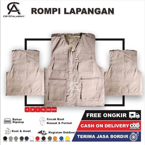 Jual Rompi Tactical Rompi King Rompi Multifungsi Rompi Lapangan Rompi