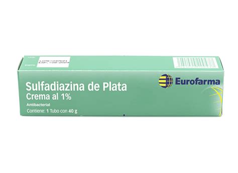 Sulfadiazina De Plata 1 Eurofarma Crema 40g Compre En Línea En Su