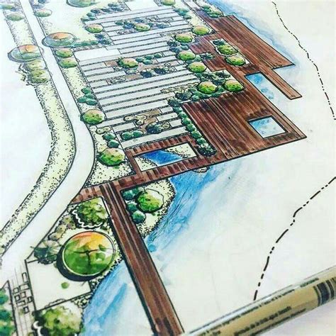 Pin By Kako Paintings On Drawing Landscape Architecture Drawing