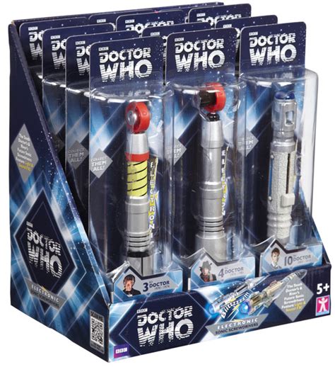 Doctor Who Electronic Sonic Screwdriver Collection Wave 1 – Merchandise Guide - The Doctor Who Site