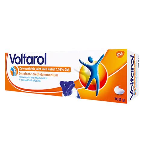 Voltarol Osteoarthritis Joint Pain Relief 116 Gel 50g