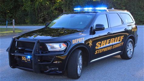 Stephens County GA Sheriffs Office 2020 Dodge Durango YouTube