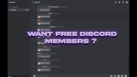 How To Get Free Discord Members Youtube