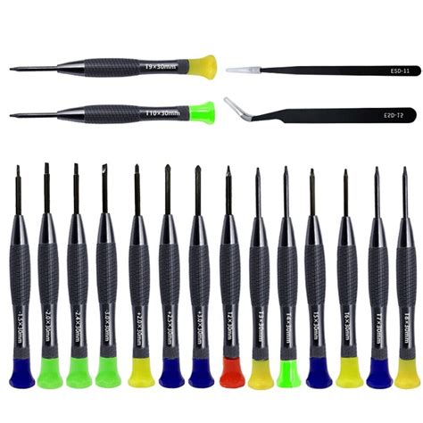 Piece Magnetic Screwdriver Set For Electronics Repair With Case And