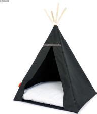 Halkalife Legowisko Tipi Glamour Biały Czarny M 55X55X82Cm Ceny i