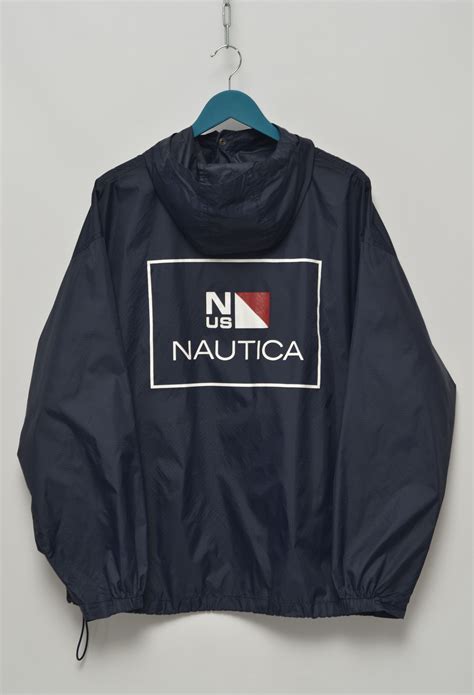 Vintage Nautica Vintage Nylon Light Windbreaker Anorak Jacket Grailed