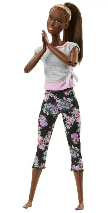 Boneca Barbie Feita Para Mexer Yoga Nikki To Move Articulada Mattel