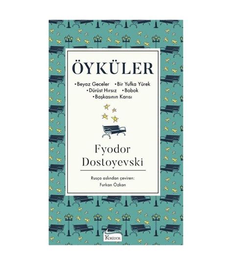 Koridor Yayınları Öyküler Bez Ciltli Fyodor Mihayloviç Dostoyevski