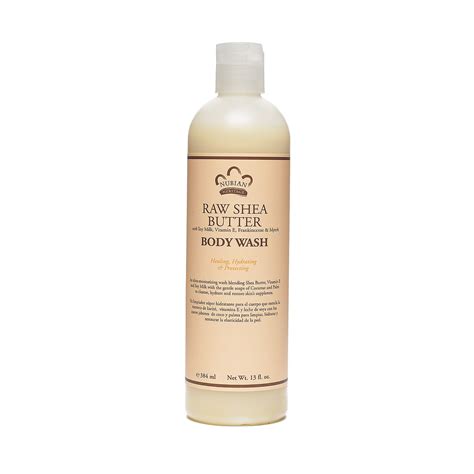 13 Oz Raw Shea Butter Body Wash By Nubian Thrive Market