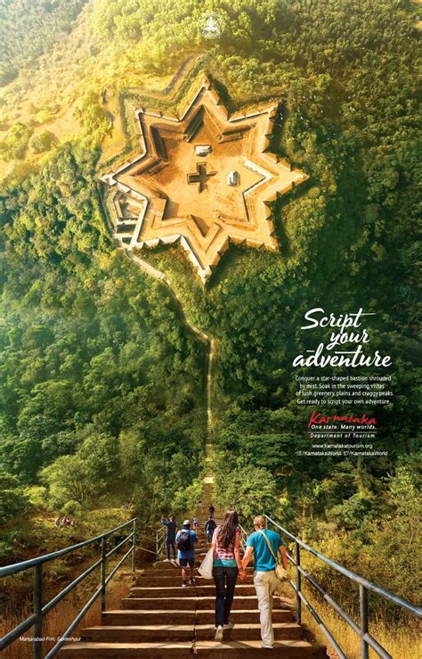 Karnataka Tourism On Behance Tourism Design Travel Advertising Design Tourism