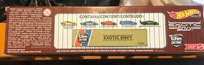 Hot Wheels 2022 CAR CULTURE Premium EXOTIC ENVY Set W Container New EBay