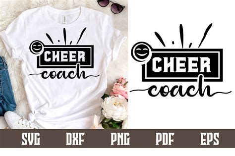 Cheer Coach Svg Design Graphic By Belysvgbundlefiles · Creative Fabrica