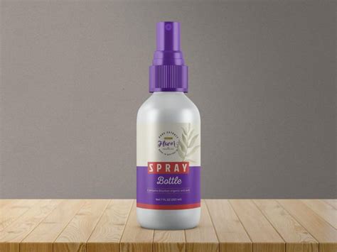 Free Cosmetic Plastic Spray Bottle Mockup Free Package Mockups