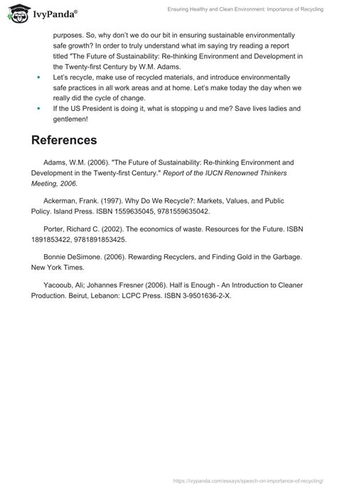 Ensuring Healthy And Clean Environment Importance Of Recycling 801