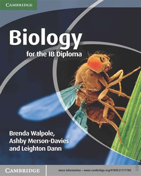 Sách Cambridge Biology for the IB Diploma Coursebook by Brenda