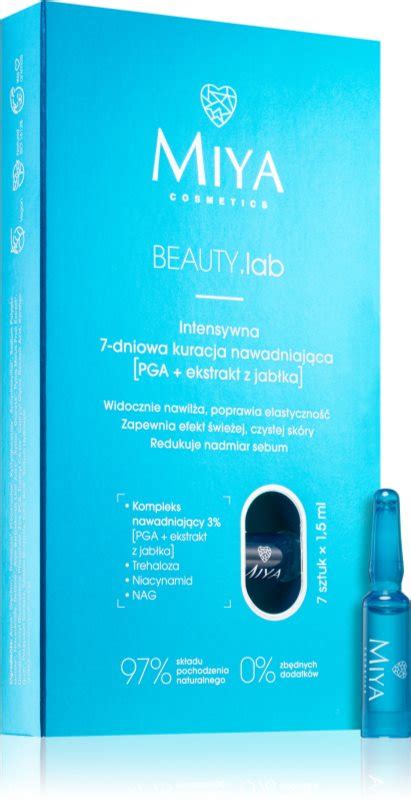 MIYA Cosmetics BEAUTY Lab Intensive Treatment With Moisturising Effect