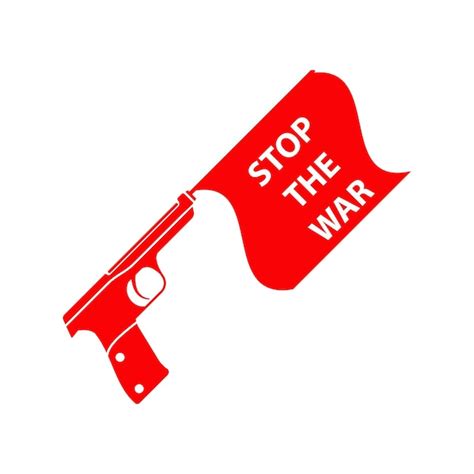 Stop The War Icon Vector Design Templates Premium Ai Generated Vector