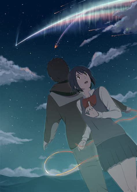 Anime Your Name Kimi No Na Wa Mitsuha Miyamizu Hd Wallpaper Peakpx