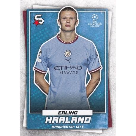 Buy Soccer Cards Erling Haaland Manchester City Topps Superstars