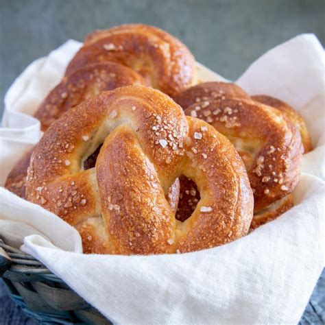 Soft Sourdough Pretzels Breads And Sweets