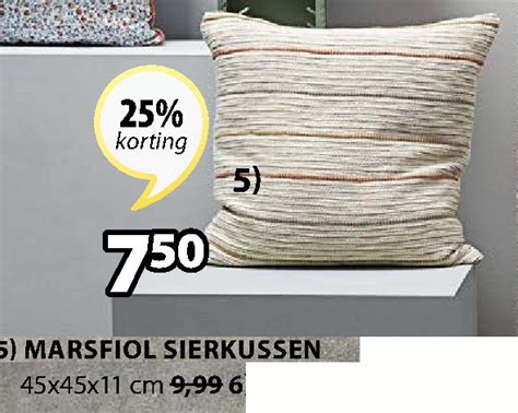 Sierkussen Folder Aanbieding Bij Jysk Details