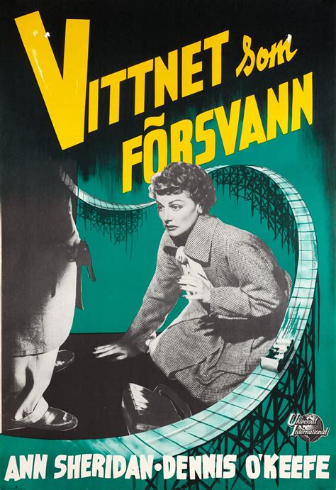 Woman on the Run Original 1950 Swedish B1 Movie Poster - Posteritati ...