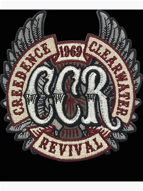 Creedence Clearwater Revival Wings Patch Poster For Sale By