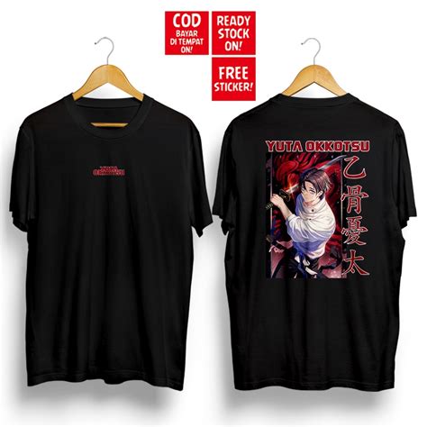 Jual Baju Kaos Yuta Okkotsu Jujutsu Kaisen Gojo Satoru Sukuna Itadori