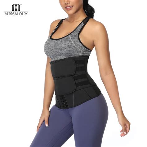 Cinta Modeladora De Neoprene Cinto Feminino Longo Para Treino De