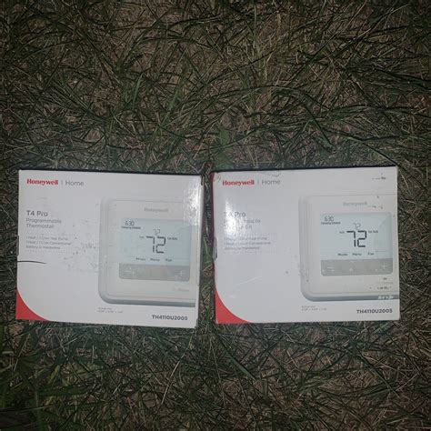 2 Pack New Honeywell Home T4 Pro Th411ou2005 Programmable Thermostat Thermostats 662551519662 Ebay